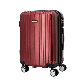 威豹行李箱小型20寸男女登机箱旅行箱万向轮24寸拉杆箱大容量 酒红