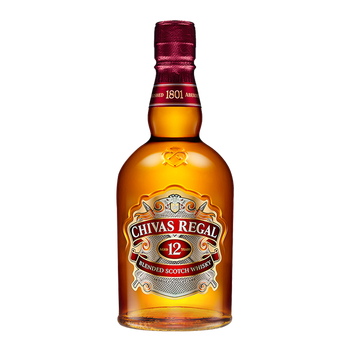 芝华士(chivas regal)12年 苏格兰 调配型 威士忌 洋酒 500ml  宝树行