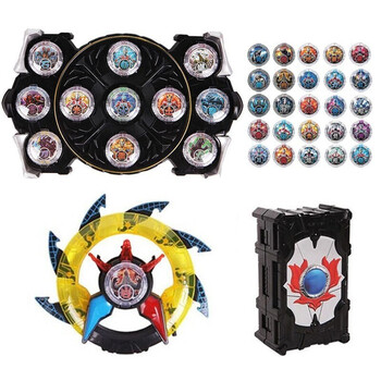 筱婵罗布奥特曼玩具变身器闪光回旋光轮水晶盒徽章萝卜罗索布变身器捷