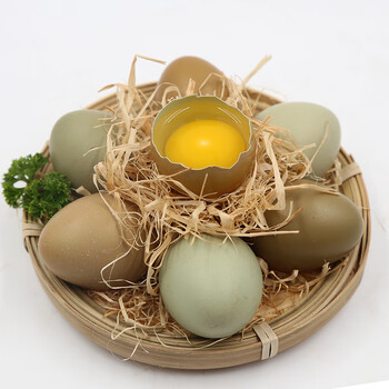 【领券199-100】农谣 新鲜野鸡蛋 散养土鸡蛋 七彩山鸡蛋 10枚装