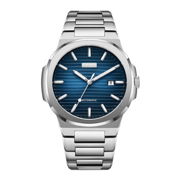 格雅(geya) 格雅geya璀璨人生腕间经典男士机械腕表 蓝面【图片 价格