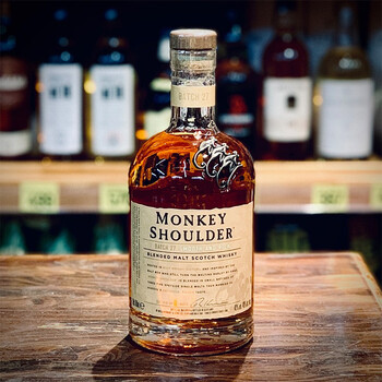 三只猴子肩膀调和苏格兰威士忌英国进口monkeyshoulder高度洋酒700ml