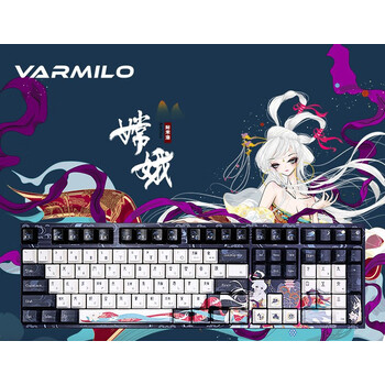 阿米洛(varmilo)中国娘嫦娥机械键盘/键盘 单模/三模 108键三模热