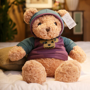 万代大型布偶熊毛绒玩具小熊抱抱熊大熊公仔熊熊玩偶婚庆礼品布娃娃