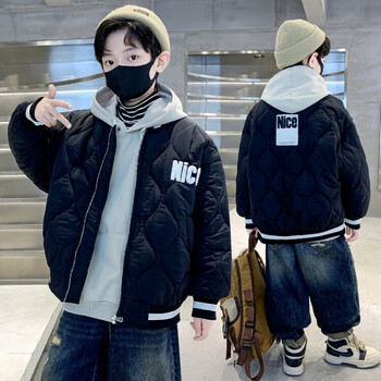 童装>外套/大衣>梵铺>梵铺儿童装男童冬装夹棉外套秋冬款男孩冬季棉衣
