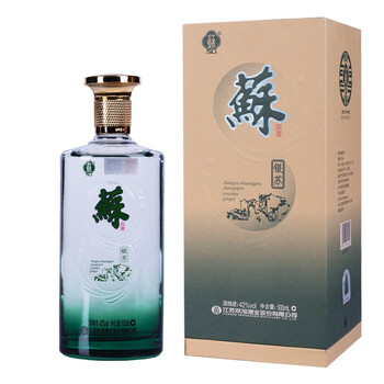 双沟苏酒商务馈赠宴会白酒42度银苏浓香型白酒500ml单瓶