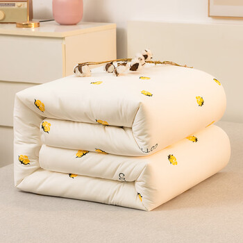 单人宿舍棉被垫被被褥棉朵朵100新疆好棉花可裸睡180x220cm6斤春秋被