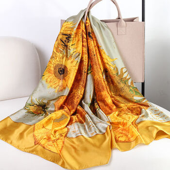 太湖雪丝巾雪围巾妈妈带丝巾女士奢侈品牌新款桑蚕丝巾女真丝长款时尚