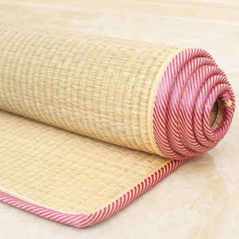 老式天然炕席天然蔺草席老式榻榻米芦苇席草编土炕席复古农村15米18米