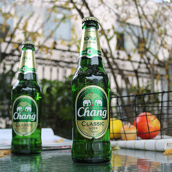 宇优泰象象牌大象啤酒泰国进口清爽型拉格黄啤酒320ml泰象252月到期