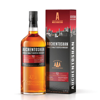 欧肯特轩(auchentoshan) 洋酒 12年单一麦芽威士忌 700ml