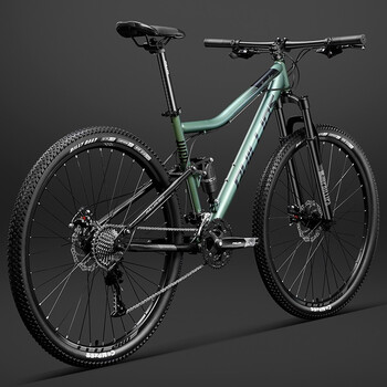 菲利普(phillips) 软尾山地车自行车男女式学生成人越野双碟刹双减震