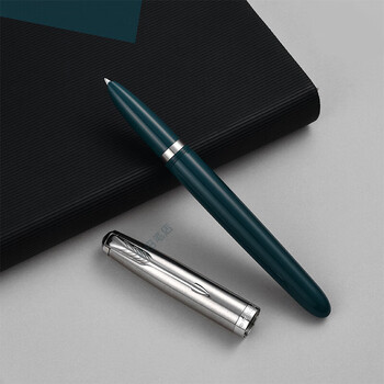 parker51复刻钢笔2021新款豪华墨水笔钢笔高档送礼复古卓尔钢帽钢尖蓝