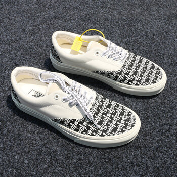 of god休闲鞋fog帆布鞋男 fearofgod字母fog鞋半印 35