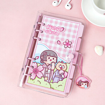 小麻薯手帐本礼盒套装少女可爱女生活页手账本网红手帐素材简约in