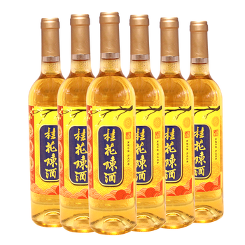 丰收低度桂花酒8年金版桂花陈酒酒甜酒14度750ml 750ml 6整箱装 图片价格品牌报价 京东