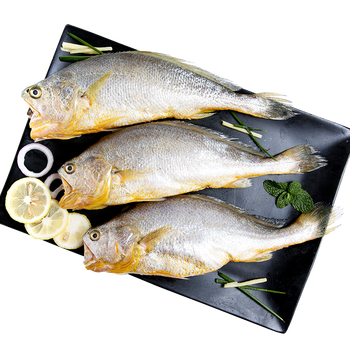 如意三宝 三去深海大黄鱼 鲜冻海鲜宁德黄花鱼 去鳞去鳃去内脏黄鱼900