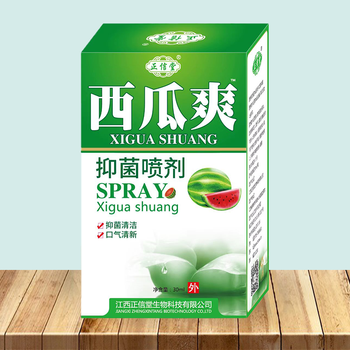 正信堂西瓜爽抑菌喷剂30ml 1盒