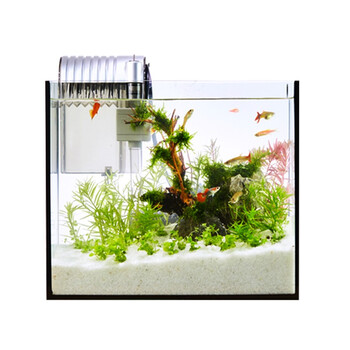 【德彩德彩cra-300鱼缸  at-20挂缸过滤器】德彩鱼缸挂滤器组合cra