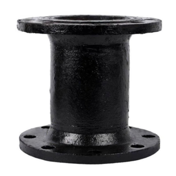 球墨铸铁双盘短管双法兰短管100直管150法兰铸铁管消火栓加高管dn100