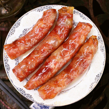 经典纯肉香肠手工农家猪肉香肠腊味干货安徽特产特色腊味腊肉腊肠