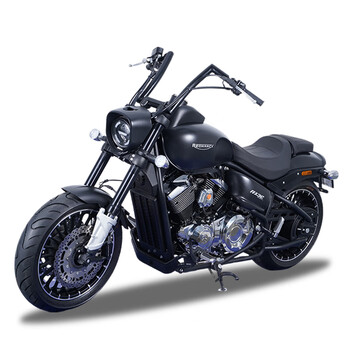 坤铃雷卡迪250cc水冷复古太子摩托车可上牌双缸v型发