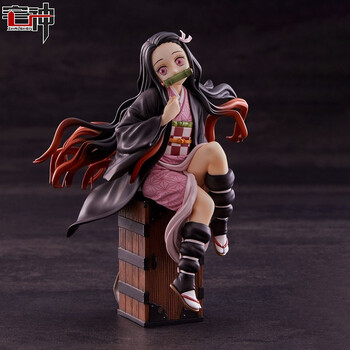 鬼灭之刃灶门祢豆子手办二次元公仔模型摆件人偶动漫周边礼物坐箱祢豆子 高17cm 图片价格品牌报价 京东