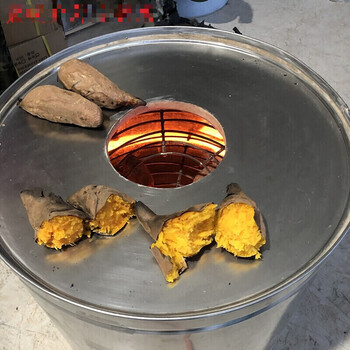 绿野客商用烤红薯炉子烤地瓜机街头摆摊木炭燃气烤山芋土豆烤炉玉米