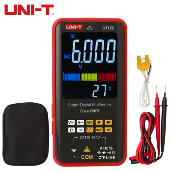 优利德（UNI-T）UT122 智能万用表数字高精度电工防烧万能表按键式电容频率温度
