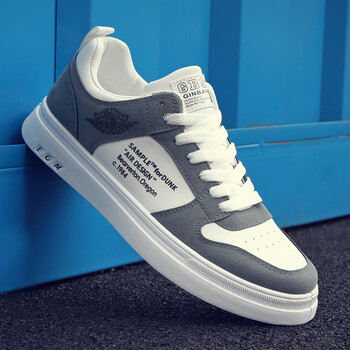 李寜板鞋男鞋秋冬季新款旅游鞋子男士休闲鞋运动鞋男士跑步鞋单鞋黑色