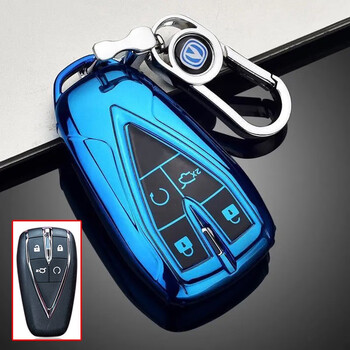 20-21款长安逸动plus汽车钥匙套 逸动plus专用钥匙包遥控器保护壳腰挂