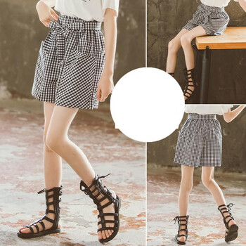 趣妮熊女孩裤子9一12岁夏季儿童短裤女童夏装外穿短裤夏2022新款儿童