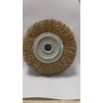 灼濛钢丝刷角磨机钢丝轮打磨机除锈刷铁刷轮磨光球钢刷子 去锈抛光刷