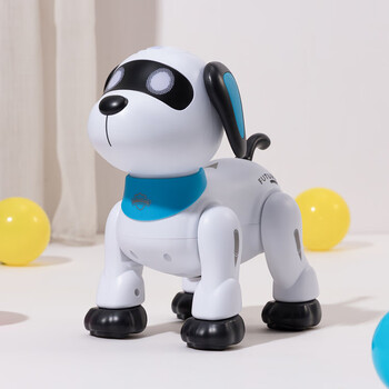 羽凡鸟聚乐智能机器狗遥控机器人玩具小孩婴儿童早教1一23岁男孩小号