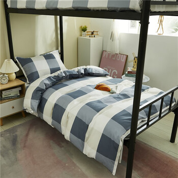 月语家纺 床上用品 被套单件单人学生宿舍被罩双人家用磨毛被芯单套 青春旋律 180*220cm