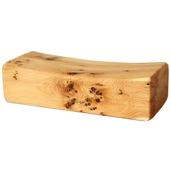 崖柏木枕头方形颈椎枕实木硬枕睡枕按摩木头枕头宽11cm高6cm长30cm