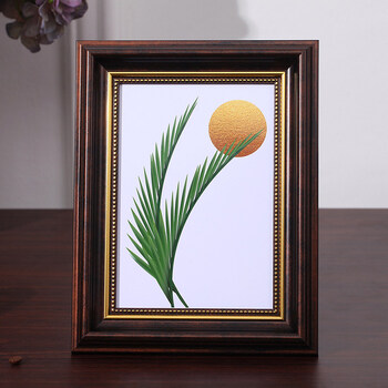 复古怀旧相框摆台挂墙创意个性简约轻奢高端a4各种尺寸加洗照片框架挂