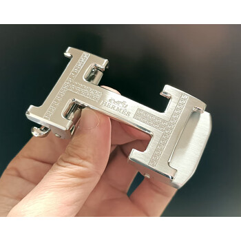 tlxt适用愛纯铜腰带头男皮带扣头工字自动扣h裤带头平滑扣 05纯铜拉丝