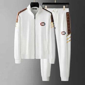 weikelante秋季新款男士休闲运动服套装潮流宽松时尚韩版搭配帅气两件