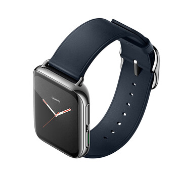 oppo watch 智能手表 46mm 精钢版 皓银 esim独立通信 双曲面柔性屏