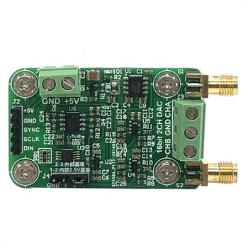 dac8552模块 高精度16位双路电压输出数模转换器 ±5v可调d【图片