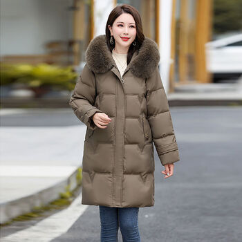 服饰内衣>女装>中老年女装>雅鹿>雅鹿反季雅鹿羽绒服女中长款洋气显瘦