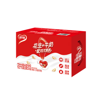 银鹭花生整箱装250ml16豆奶饮料早餐奶蛋白营养原味250ml16