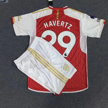 乾灿2324阿森纳球衣8号厄德高29号哈弗茨足球服套装儿童训练服队服