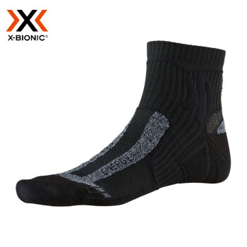 XBIONIC 马拉松跑步激能系列长跑运动袜 X-SOCKS XS-RS10S19U 猫眼黑 42-44