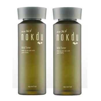 韩国高丽雅娜绿豆nokdu美颜柔肤护肤品套装洁面水乳精华霜专柜化妆品