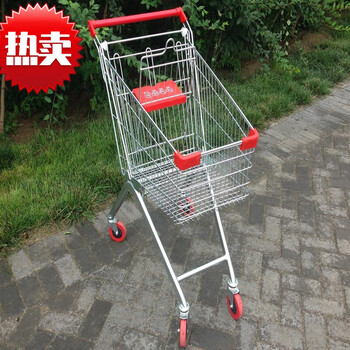 超市购物车小推车商场小推车手推车便利店物业推车买菜车240升商场款