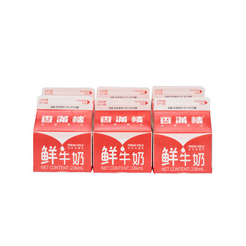 香满楼鲜牛奶236ml6组装鲜奶