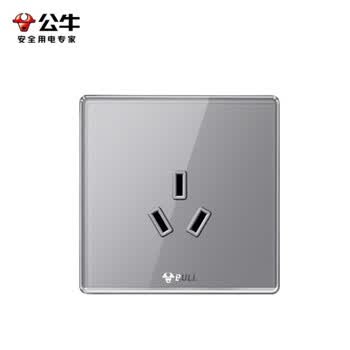 公牛(bull)开关插座 亚克力系列 三孔16a插座空调插座86型面板 g62z