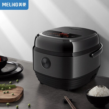 长虹美菱(meling) 电饭煲多功能智能预约大容量不沾锅电饭锅 3升 黑色